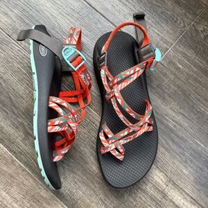 Chaco Women's Sandals - Black and Red